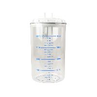 BOTTLE 4 l WITH COVER - autoclavable 121°C