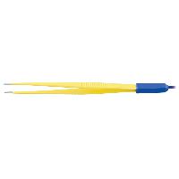 DISPOSABLE STRAIGHT FORCEPS 20 cm with 3 m cable - tip 1.0 mm