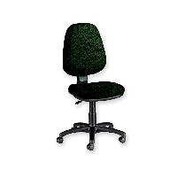 CUNEO CHAIR without armrest - leatherette - black