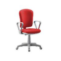 VARESE CHAIR with armrest - fabric - red