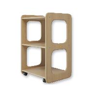 DANTE WOODEN TROLLEY - beech