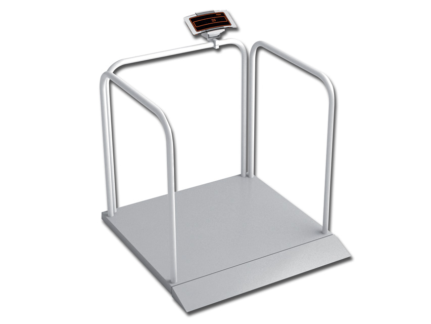 Chair,wheelchair, bed scales, SOEHNLE SUPPORT HANDRAILS (set of 3) and BRACKET for INDICATOR