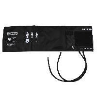 OBESE CUFF and 2 TUBES BLADDER 62x17.5 cm - nylon black