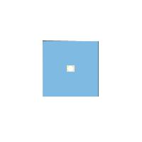 NON WOVEN BI-LAYER DRAPE 100x100 cm with hole diam.10 cm