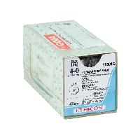 ETHICON PERMA-HAND SILK SUTURES - gauge 4/0 needle 17 mm - braided