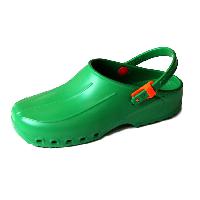ULTRA LIGHT CLOGS with straps - 34 - green