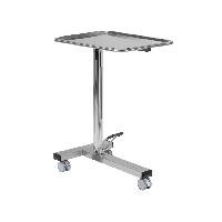HYDRAULIC MAYO TABLE - T-SHAPE - rotating tray