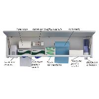 MULTI-PURPOSE WALL UNIT - large - white
