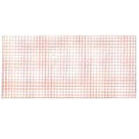 ECG thermal paper 112x23 mm x m roll - orange grid