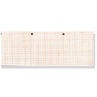 ECG thermal paper 112x100 mm x300s pack - orange grid