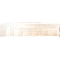 ECG thermal paper 50x20 mm x m roll - orange grid