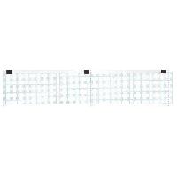 ECG thermal paper 50x30 mm x m roll - blue grid