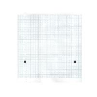 ECG thermal paper 210x20 mm x m roll - blue grid