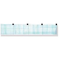 ECG thermal paper 60x75mm x250s pack - blue grid