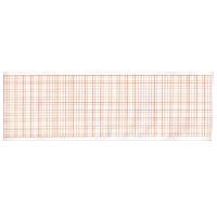 ECG thermal paper 90x28 mm x m roll - orange grid