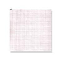 ECG thermal paper 210x280mm x215s pack - orange grid