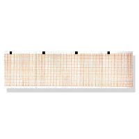 ECG thermal paper 80x70mm x300s pack - orange grid