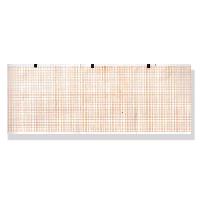 ECG thermal paper 114x90mm x200s pack - green grid