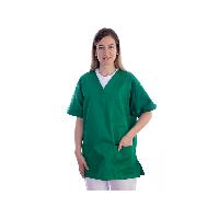 JACKET - cotton/polyester - unisex L green