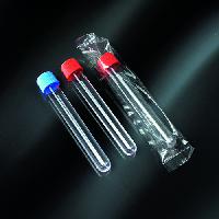 15ml.,16x120mm., ar apaļu dibenu, negraduētas, ar skrūvējamu vāciņu N750