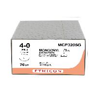 ETHICON MONOCRYL ABSORBABLE SUTURES - gauge 4/0 needle 16 mm