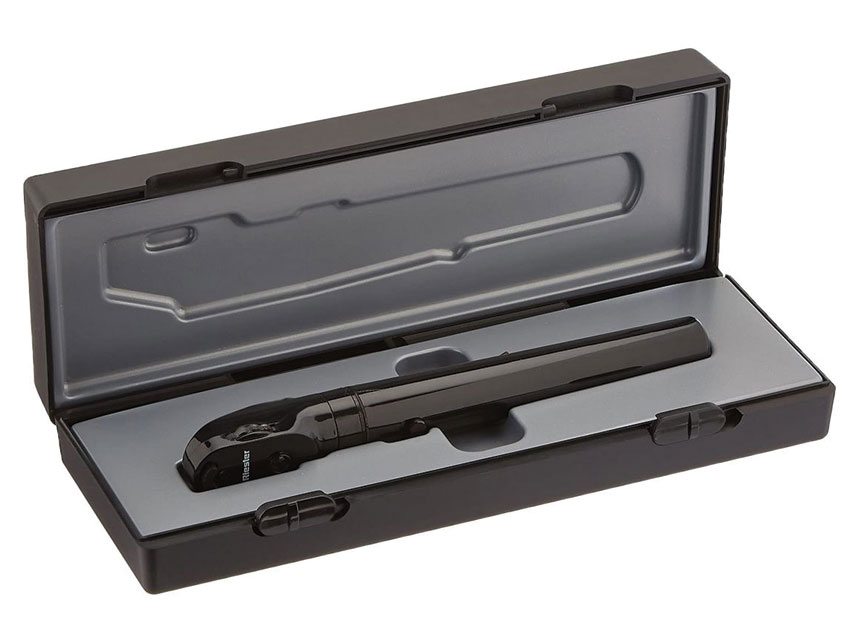 E-Scope oftalmoskops - halogēnu/led, E-SCOPE F.O. OPHTHALMOSCOPE - LED 3.7V - black in rigid case