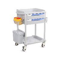 Karrel and Aurion plastic multi-functional trolleys