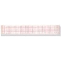 ECG thermal paper 50x100mm x200s pack - orange grid