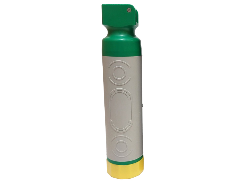 GIMA laringoskopi, Vienam pacientam lietojams F.O. LED bateriju rokturis RTU (ready to use) 145 KLux - adult