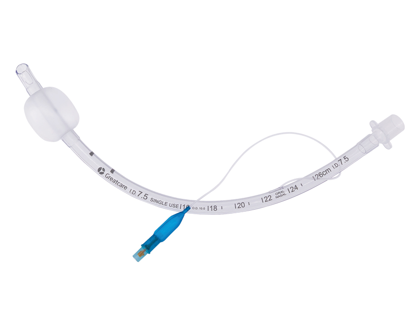 Neatliekamās palīdzības piederumi (elpošanas ceļi, šķēres, endotraheālās trubiņas), CUFFED ENDOTRACHEAL TUBE diameter 7 mm