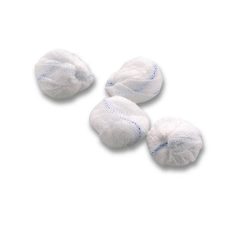 Neausta materiāla tamponi 1, Neausta materiāla tampons, nesterils, ar apstrādātām sānu malām