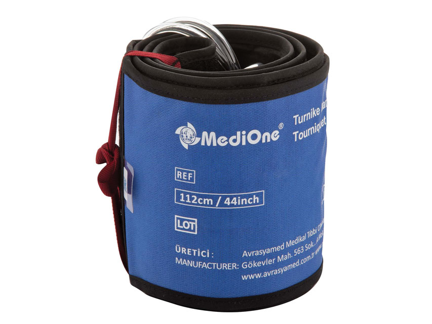 Pneimatiskie un digitālie turniketi, Atkārtoti lietojama viena manžete 44 111.7x15.2 cm - pieaugušo kāja XL - pēc izvēles