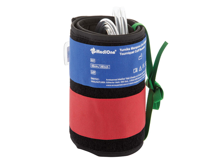 Pneimatiskie un digitālie turniketi, Atkārtoti lietojama IVRA divkārša manžete 26 66x15.2 cm - pēc izvēles