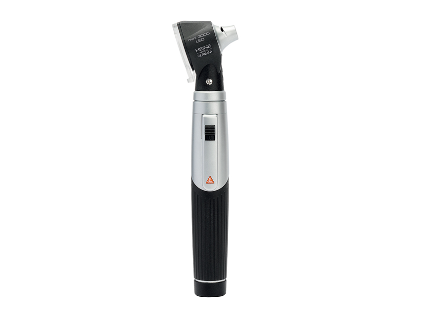 Heine mini 3000 led dermatoskops, Otoskops HEINE MINI 3000 LED. melns 1 gab.