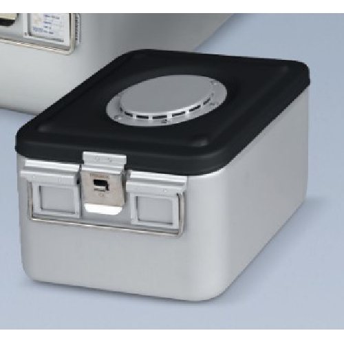 Sterilizācijas trauki, Alumīnija konteiners ar vienu vārstu