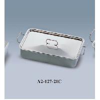 Instrumentu trauks sterilizēšanai ar vāku