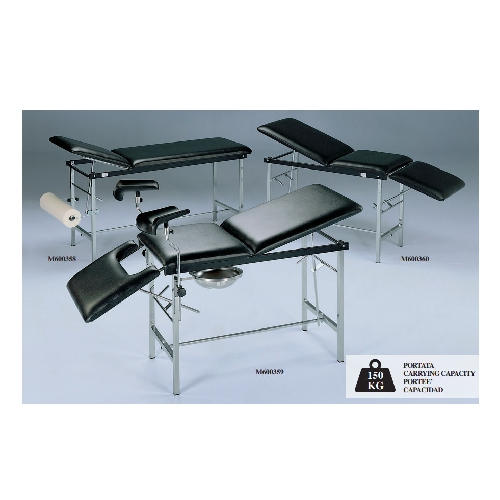 Mehāniski regulējamas, Izmeklēšanas kušete 2-sekciju 180 x 60 x 78 h cm