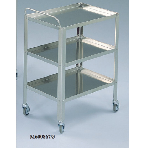 Ratiņi (galdiņi uz riteņiem), Instrumentu ratiņi (3 plaukti)