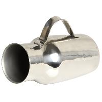 S/S vīriešu diagonālais urīnpods diam. 85x220 mm.1.5 l