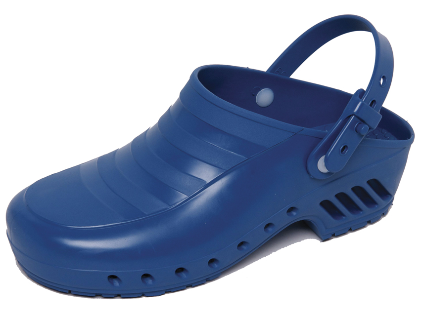 Klumpes professional, GIMA klumpes. Bez porām, ar siksnām. 43-44. Zils