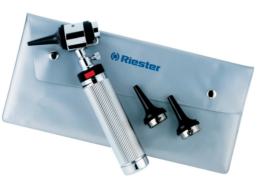 RIESTER ELITEVUE LED OTOSKOPS 3.5 V - 2200-203, RIESTER UNI I otoskops.Vakuums 2.7 V.C-rokturis.2010