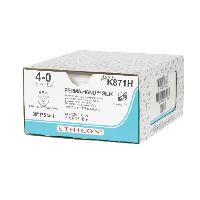 ETHICON PERMA-HAND SILK šuvju diegi.Izmērs 4/0, adata 17 mm, RB-1.Pīti