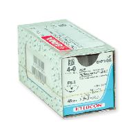 ETHICON PERMA-HAND zīda diegi. Izmērs 4/0, adata 19 mm. Pīts