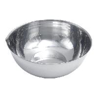 S/S gallipots ar izplūdes atveri 700 ml.150x65 mm