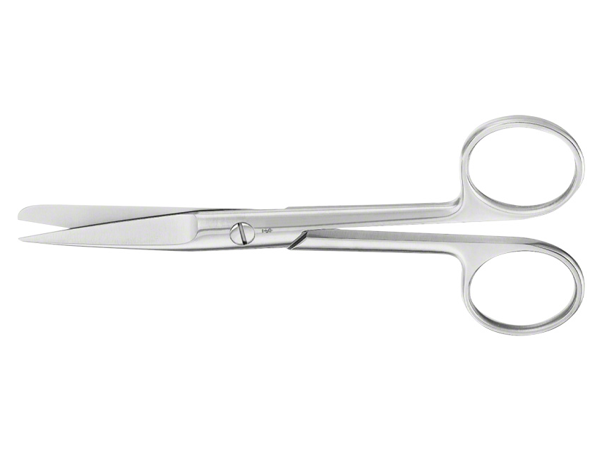 Normal line, AESCULAP ķirurģiskās šķēres.Taisnas.Asas/apaļas.14.5 cm.BC324R
