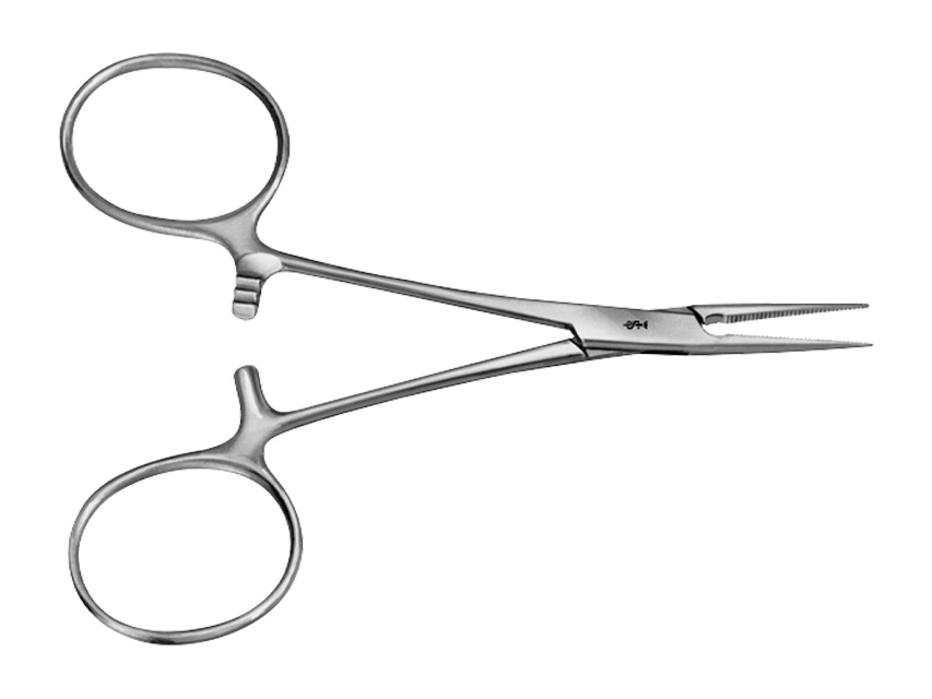 Instrumenti, AESCULAP HARTMANN MOSQUITO hemostatiskas knaibles.Taisnas.10 cm.BH104R