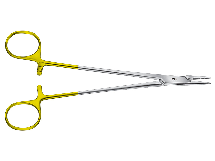 Instrumenti, AESCULAP HEGAR-MAYO TC DUROGRIP adatu turētājs.Taisns.15 cm.BM065R