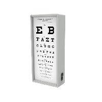 Redzes pārbaudes tabula ar apgaismojumu Arnagnac, 5m (bērniem un pieaugušajiem)