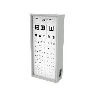 Redzes pārbaudes tabula ar apgaismojumu Mixed decimal, 3m