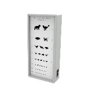 Redzes pārbaudes tabula ar apgaismojumu Animals, 5 m